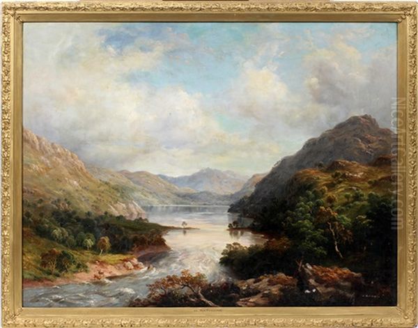 Mountain River Scene - view 1