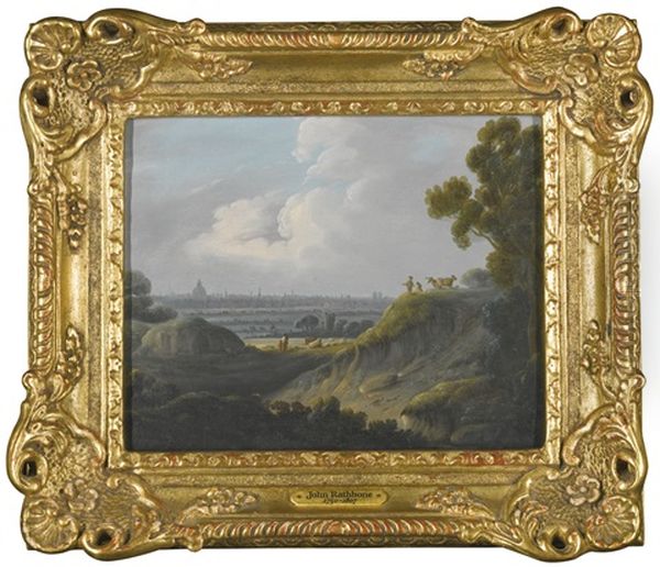 A Distant View Of London From Hampstead - view 1