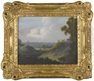 A Distant View Of London From Hampstead