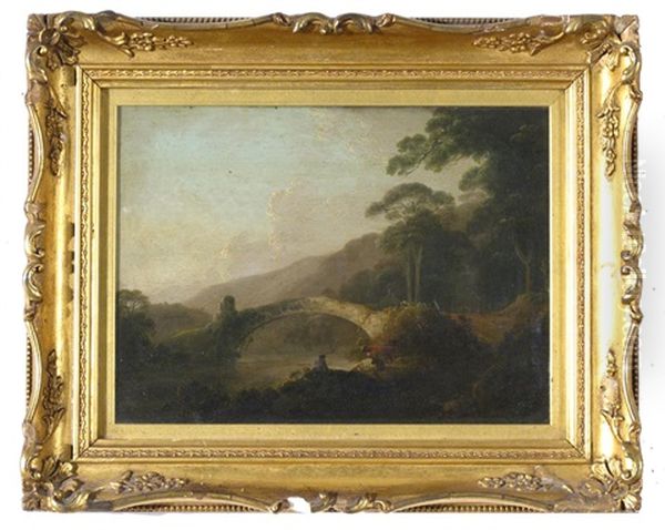 Wooded River Landscapes (pair) - view 1