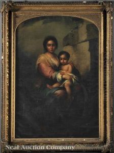 Madonna And Child (in The Style Of Bartoleme Murillo)
