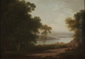 Weite Flusslandschaft