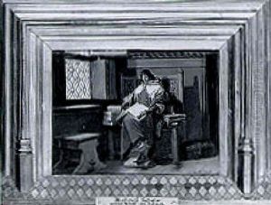 Medieval Scholar by Joseph Leopold Ratinckx