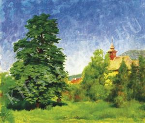 Nagybanya Landscape by Peter Ratz