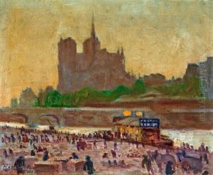 Notre Dame Este, Paris by Peter Ratz