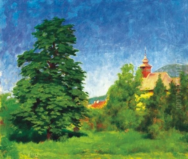 Nagybanyai Taj - Landscape In Nagybanya - view 1