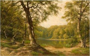 Waldsee by Hellmuth Raetzer