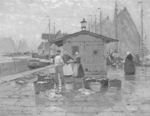 Fischmarkt Im Hafen by Alexander Rau