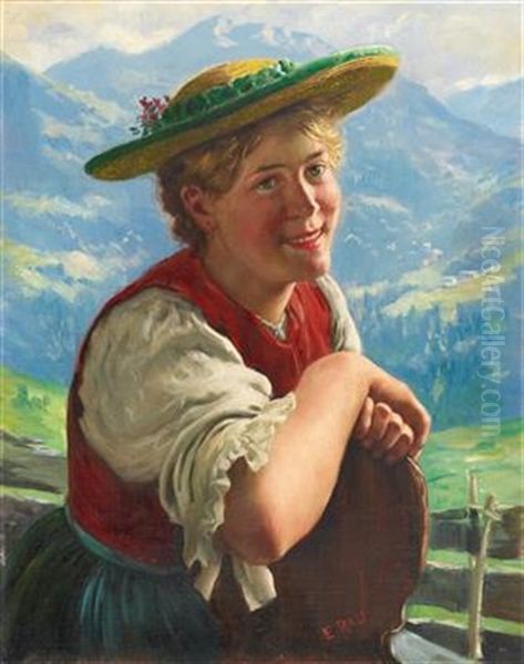 Young Lass Smiling - view 1