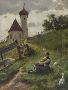 Ganseliesel Auf Der Wiese Ganseliesel Auf Der Wiese
