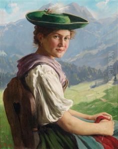 Tiroler Dirndl by Emil Rau