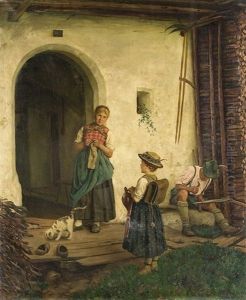 Vor Dem Schulweg by Emil Rau