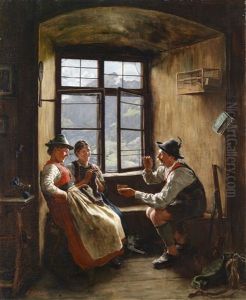 Rast Des Jagers by Emil Rau