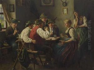Feierabend by Emil Rau