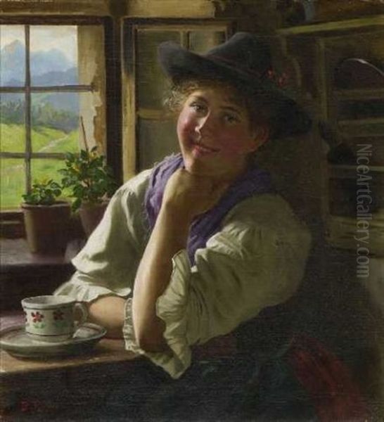 Dirndl Am Fenster - view 1
