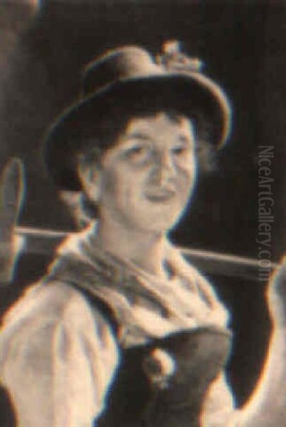 Peasant Girl, Munchen - view 1