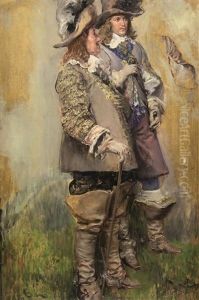 Zwei Musketiere by Wilhelm Karl Raeuber