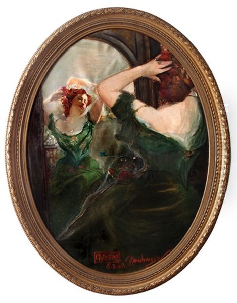 Figure In Front Of The Mirror - view 1