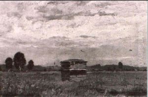 Landschaftsstuck Aus Sudbayern by Robert Raudner
