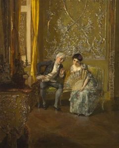 Discreet Conversation by Albert Raudnitz