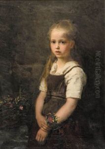 Flower Girl by Albert Raudnitz