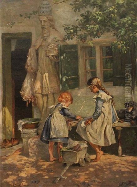 Children Playing - view 1