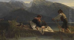 Heimkehr Des Verwundeten Soldaten by Karl Raupp