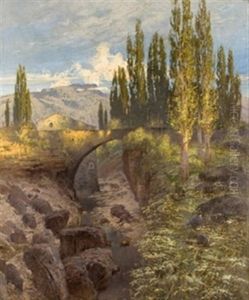 Paisaje Con Puente