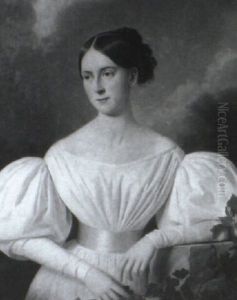 Portrait Of A Lady by Bernhard Rausch