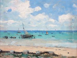 Maree Basse by Leon Gustave Ravanne