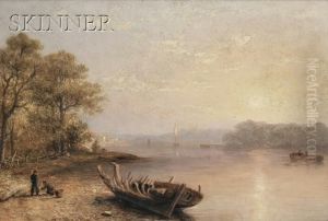 Delaware Shore Near Beverly by George Robert Bonfield