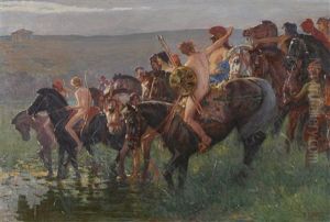 Les Amazones by Edouard John E. Ravel