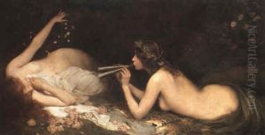The Serenade by Leonard Raven-Hill