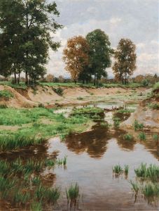 Waldidyll by Paul von Ravenstein