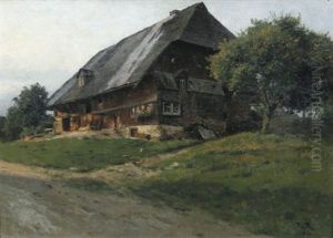Bauernhaus Im Schwarzwald by Paul von Ravenstein