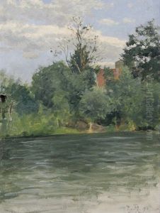 Blick Uber Die Enz Bei Besigheim