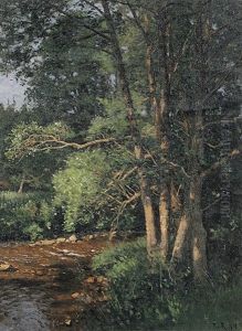 Waldbach (an Der Kirnach) by Paul von Ravenstein