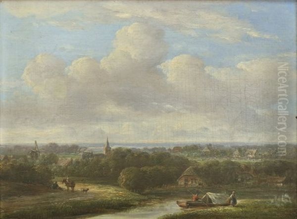 View Of Dutch Countryside - view 1