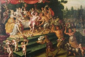 The Feast Of The Gods by Dirk de Quade van Ravesteyn