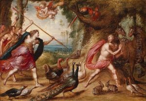 Der Tod Des Orpheus by Dirk de Quade van Ravesteyn