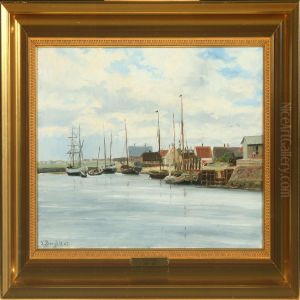 Scenery From Nordbyharbour by Louise Bonfils