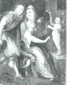 A Lady At Her Toilette With Her Suitor