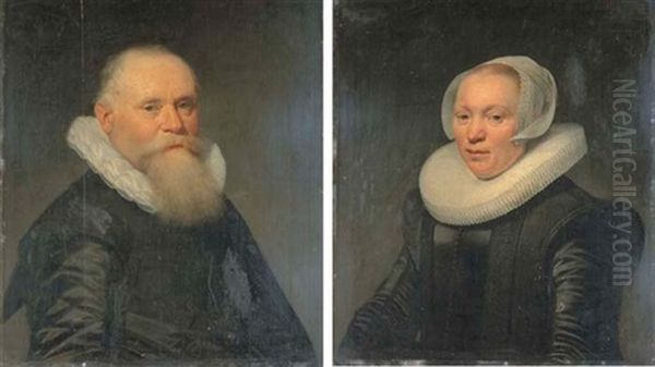 Portrait De Dame (+ Portrait D'homme; Pair) - view 1