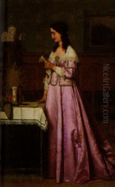 Reading A Letter - view 1