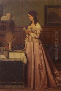 Jeune Femme En Robe Rose Jeune Femme En Robe Rose