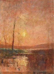 L'etang Au Ciel Rouge