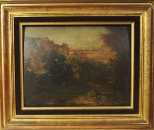 Paysage by Auguste Francois Ravier