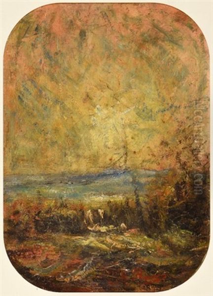 Coucher De Soleil Sur L'aleva - view 1