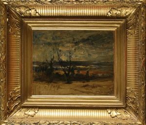 Paysage Aux Arbres by Auguste Francois Ravier