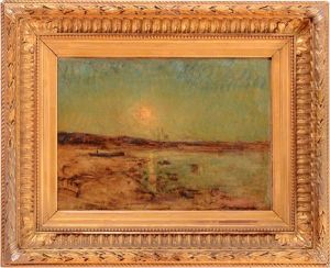 Paysage by Auguste Francois Ravier